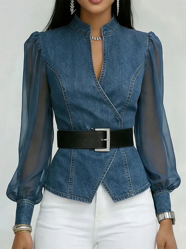 Louvine | Blouse élégante cintrée