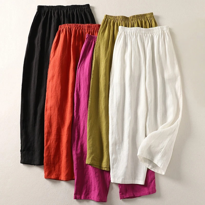 Louvine | Pantalon fluide en matériau haut de gamme – Modèle 1