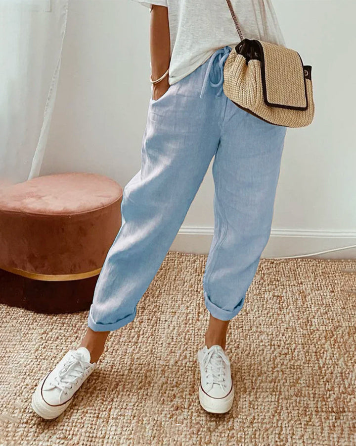Louvine | Pantalon fluide en mélange