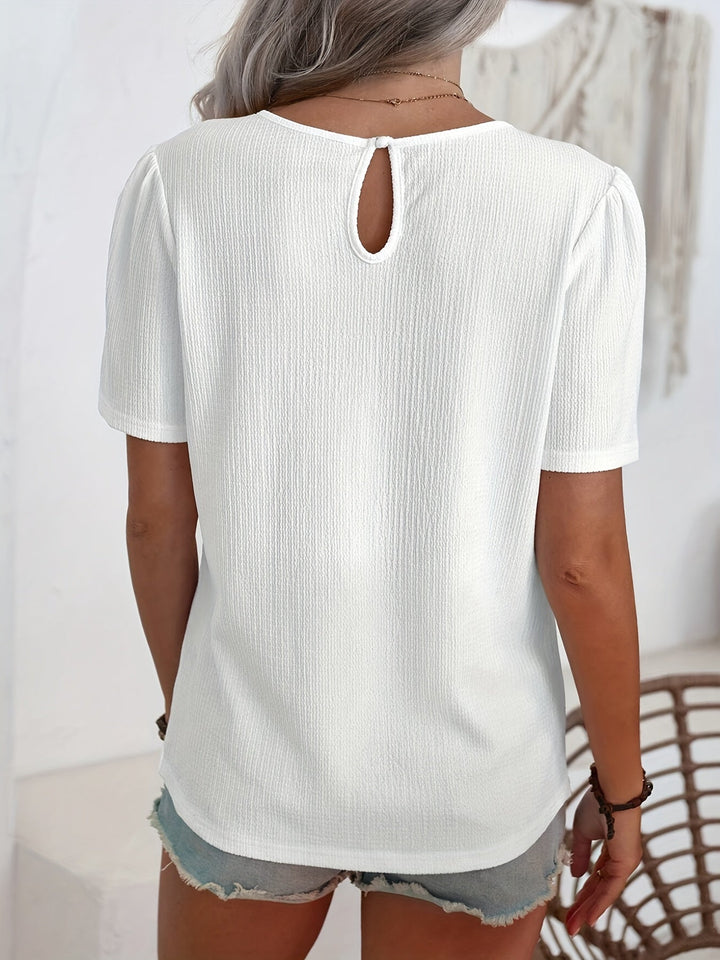 Louvine | T-shirt élégant à texture