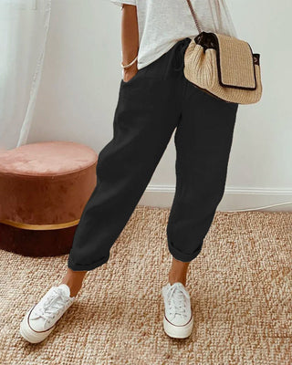 Louvine | Pantalon fluide en mélange