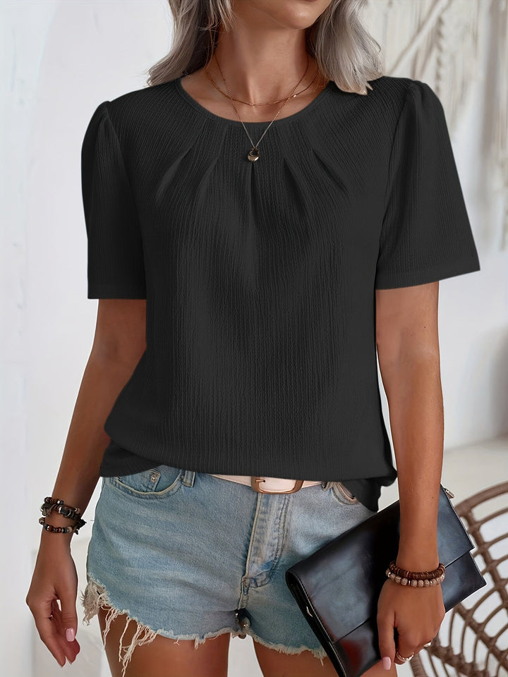 Louvine | T-shirt élégant à texture