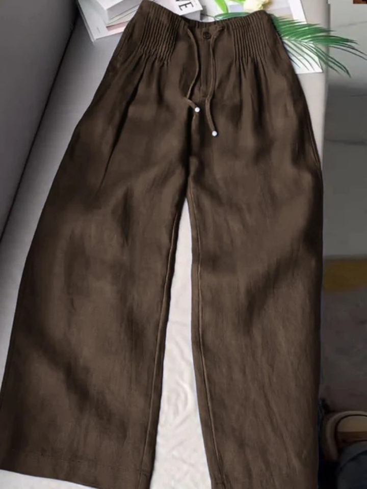 Louvine | Pantalon large en matériau haut de gamme