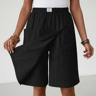 Louvine | Skort taille élastique poches