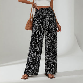 Louvine | Pantalon fluide imprimé taille