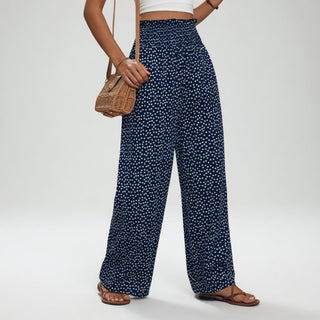 Louvine | Pantalon fluide imprimé taille