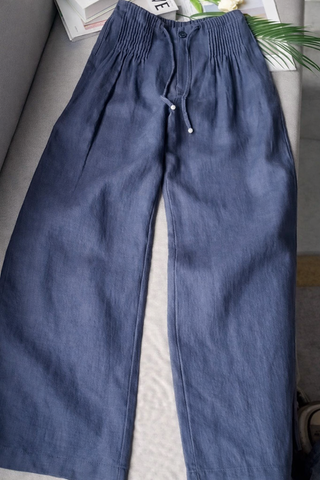 Louvine | Pantalon large en matériau haut de gamme
