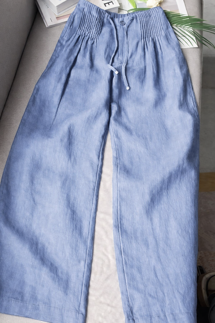 Louvine | Pantalon large en matériau haut de gamme