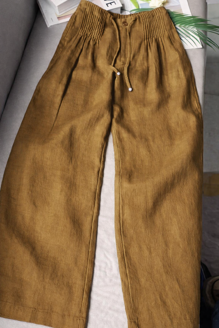 Louvine | Pantalon large en matériau haut de gamme