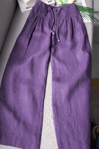 Louvine | Pantalon large en matériau haut de gamme
