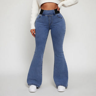 Louvine | Jean flare taille haute