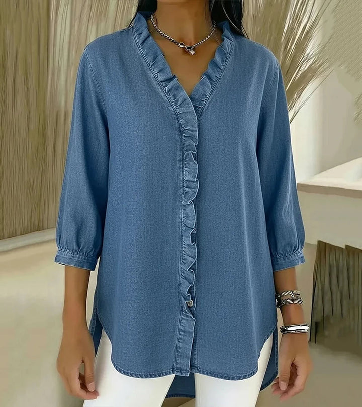 Louvine | Blouse fluide col V