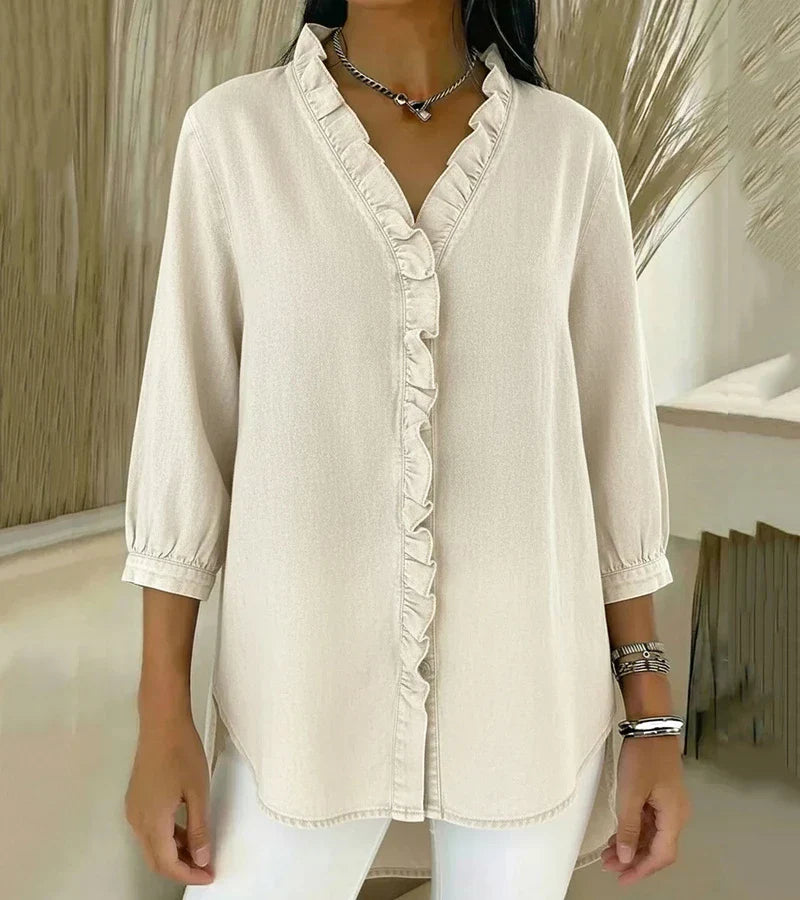 Louvine | Blouse fluide col V
