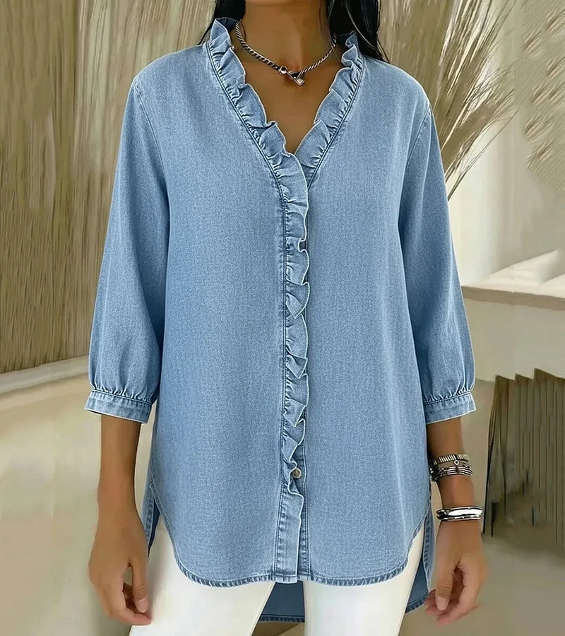 Louvine | Blouse fluide col V