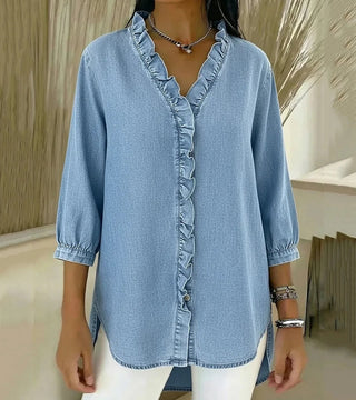 Louvine | Blouse fluide col V