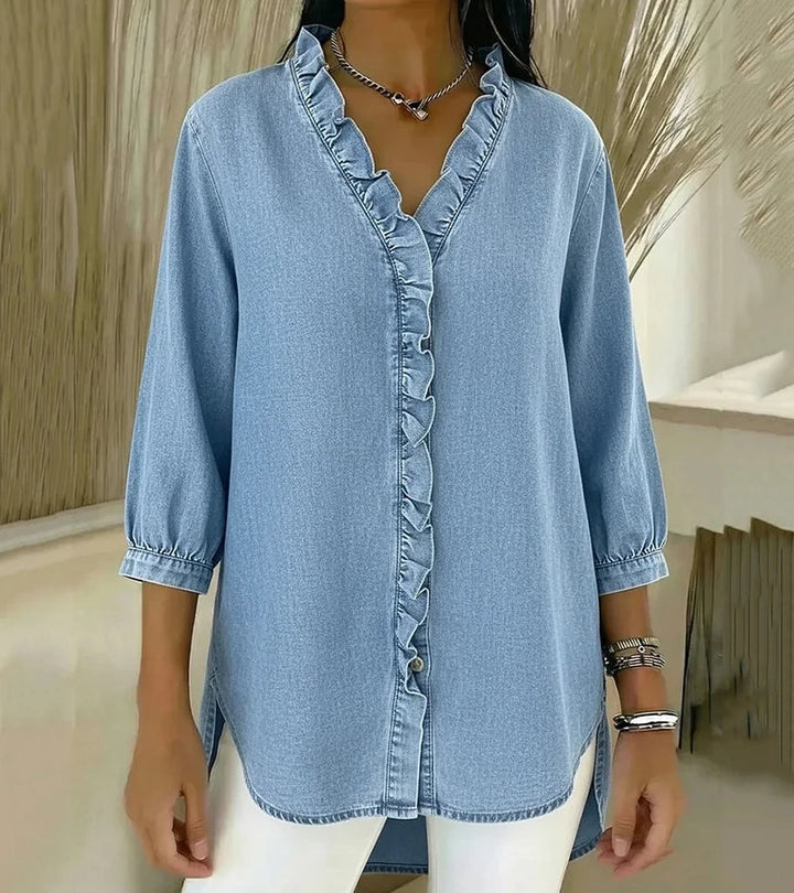 Louvine | Blouse fluide col V