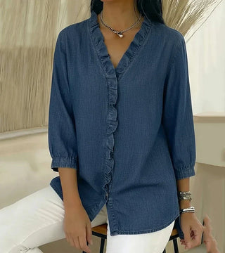 Louvine | Blouse fluide col V