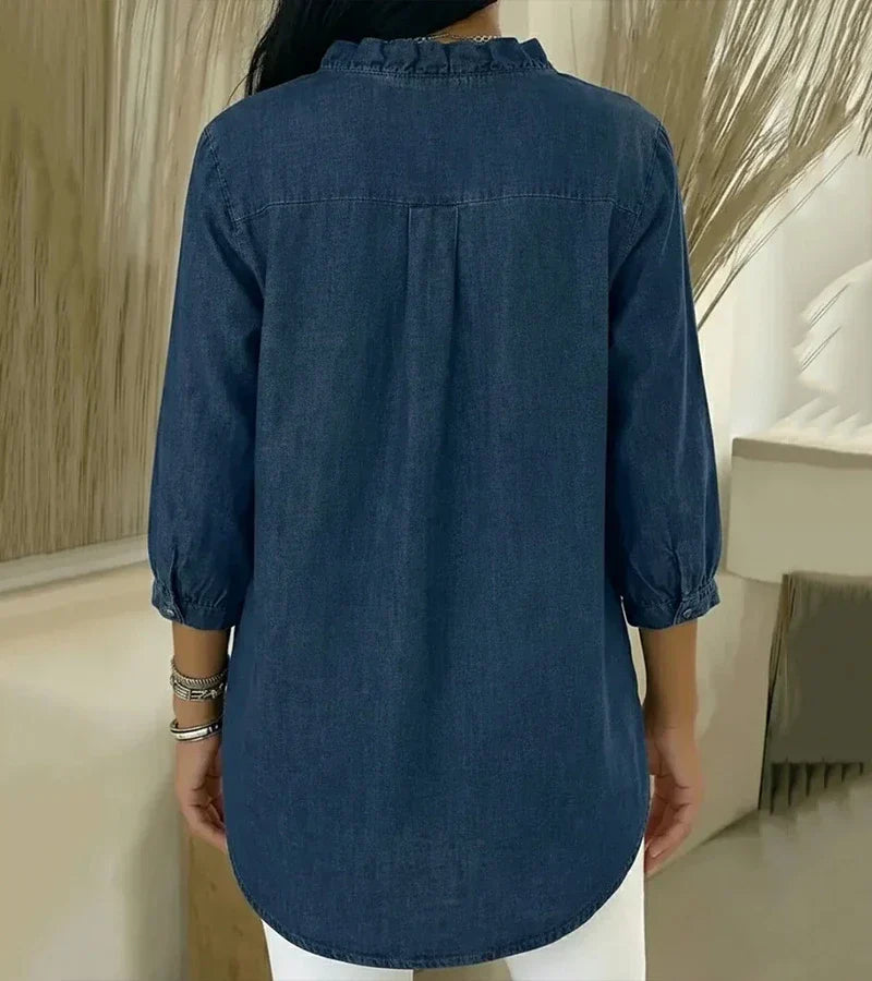 Louvine | Blouse fluide col V