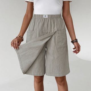 Louvine | Skort taille élastique poches
