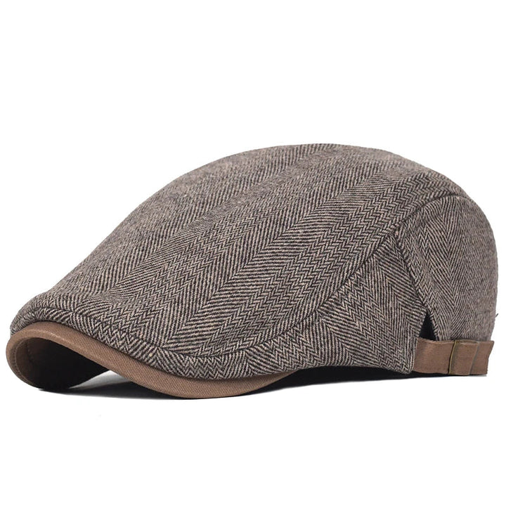 Cazel | Casquette Moderne pour Hommes avec Motif Chevron