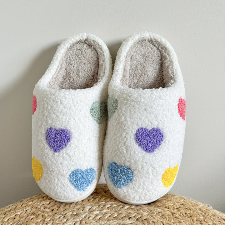 Cazel | Colourful Heart Slippers