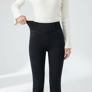 Louvine | Jean sculptant taille haute