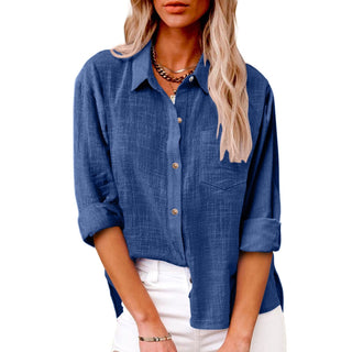 Louvine | Blouse en matériau haut de gamme élégante au style intemporel