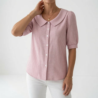 Louvine | Blouse à manches bouffantes
