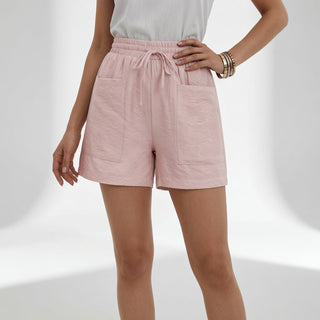 Louvine | Short taille élastique poches