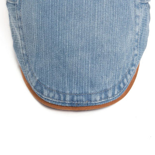 Cazel | Casquette plate premium en denim – style intemporel et confort quotidien