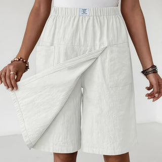 Louvine | Skort taille élastique poches
