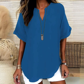 Louvine | Blouse fluide élégante au col