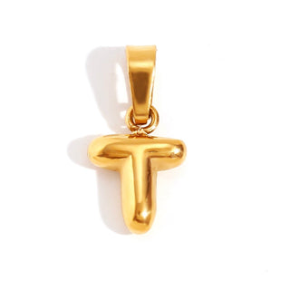 Collier Lettre Bubble Chic