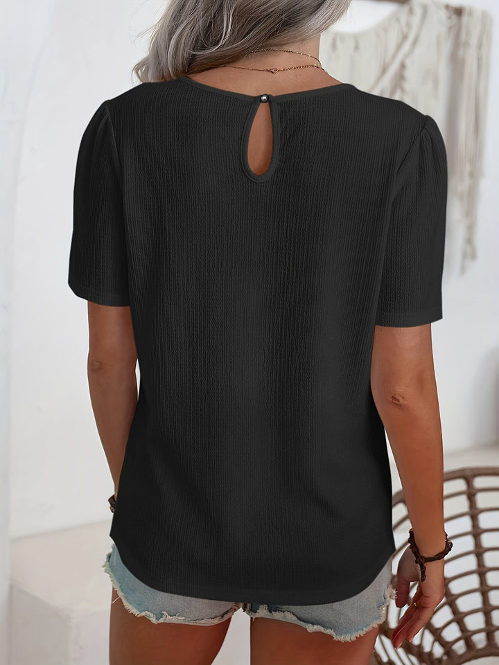 Louvine | T-shirt élégant à texture