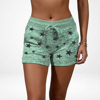 Louvine | Short imprimé poches cordon