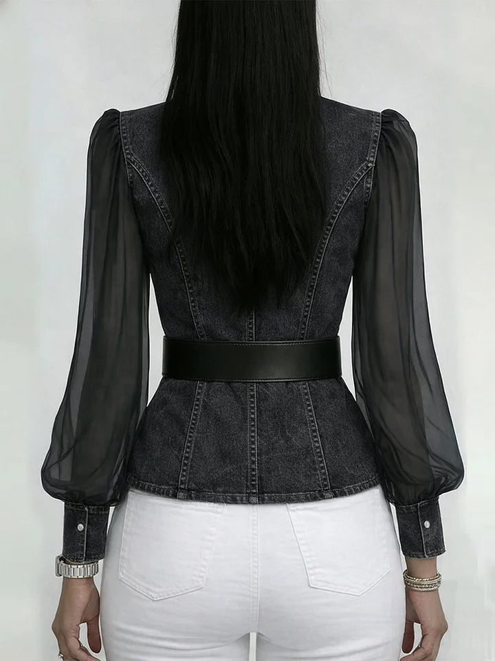 Louvine | Blouse élégante cintrée