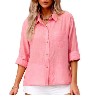Louvine | Blouse en matériau haut de gamme élégante au style intemporel