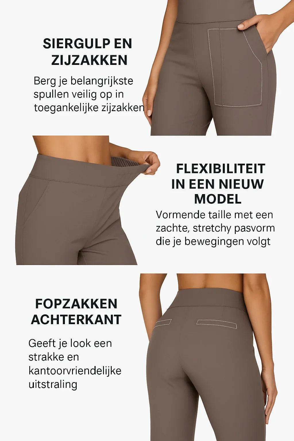 Louvine | Pantalon confortable élégant