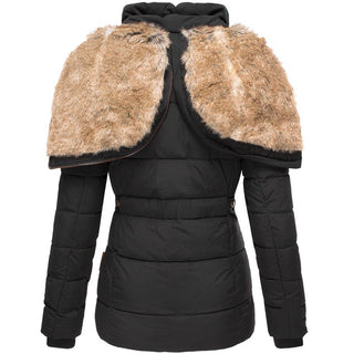 Cazel | Manteau d'hiver chaud avec doublure en fourrure