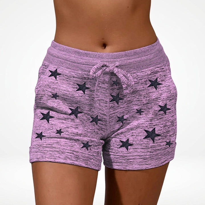 Louvine | Short imprimé poches cordon