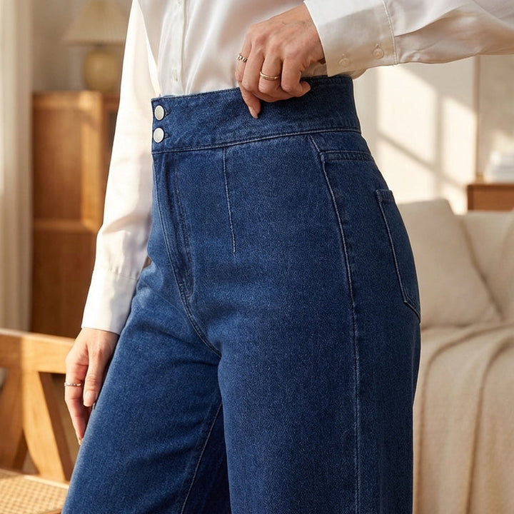Louvine | Jean taille haute